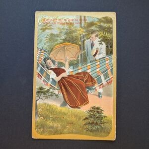 10/$25 Vintage Postmarked Postcard Ephemera, Happy Mail, Gallery Wall